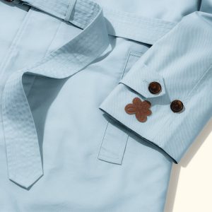 Golf le Fleur Light Fill Trench Coat - Blue
