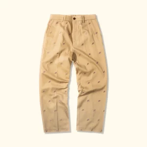 Le Fleur Darryl Critter Pant - Brown