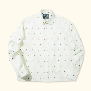 Le Fleur Round Collar Long-Sleeve Stripe Darryl