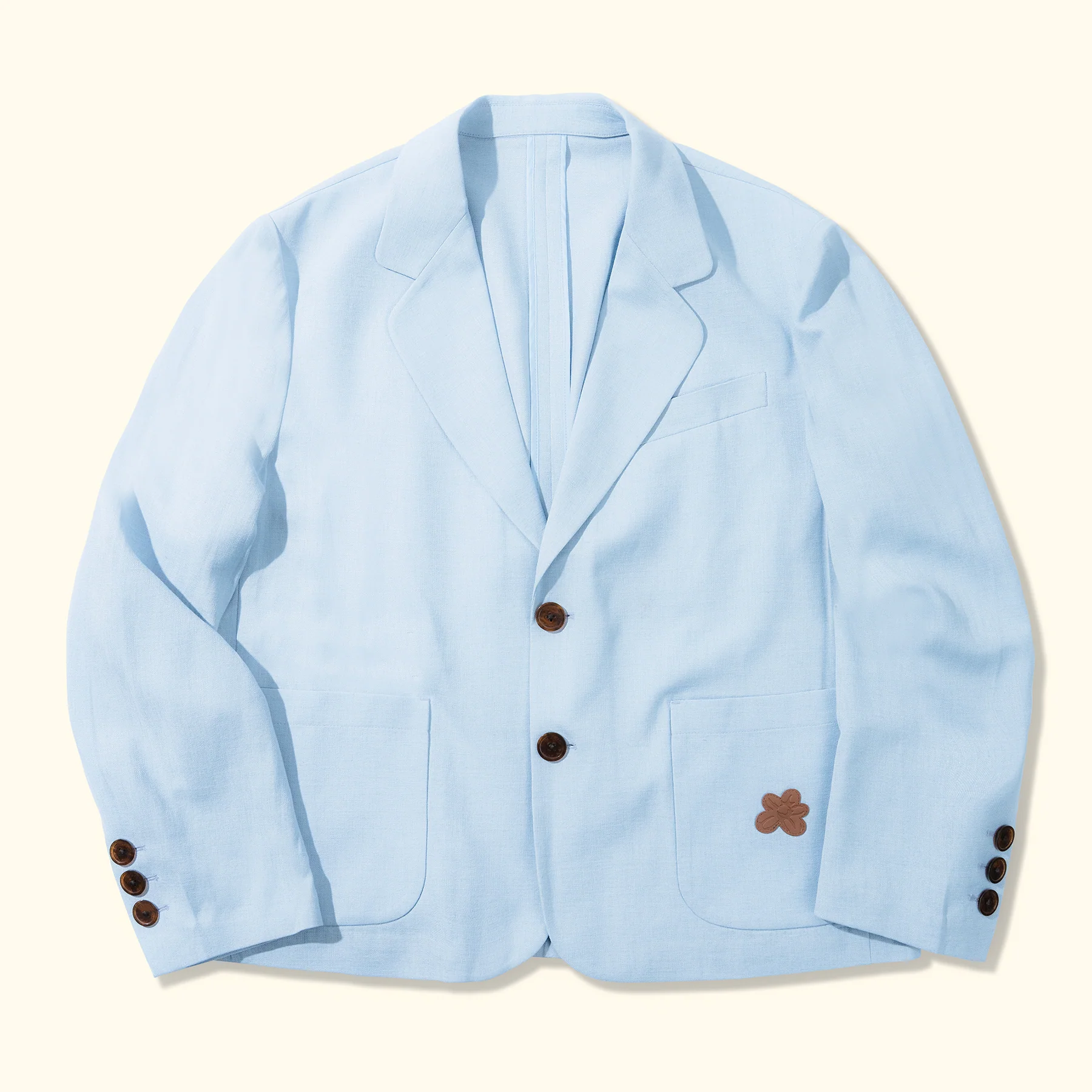 POTATO-SACK-JACKET-BLU-01 Le Fleur Potato Sack Jacket - Blue