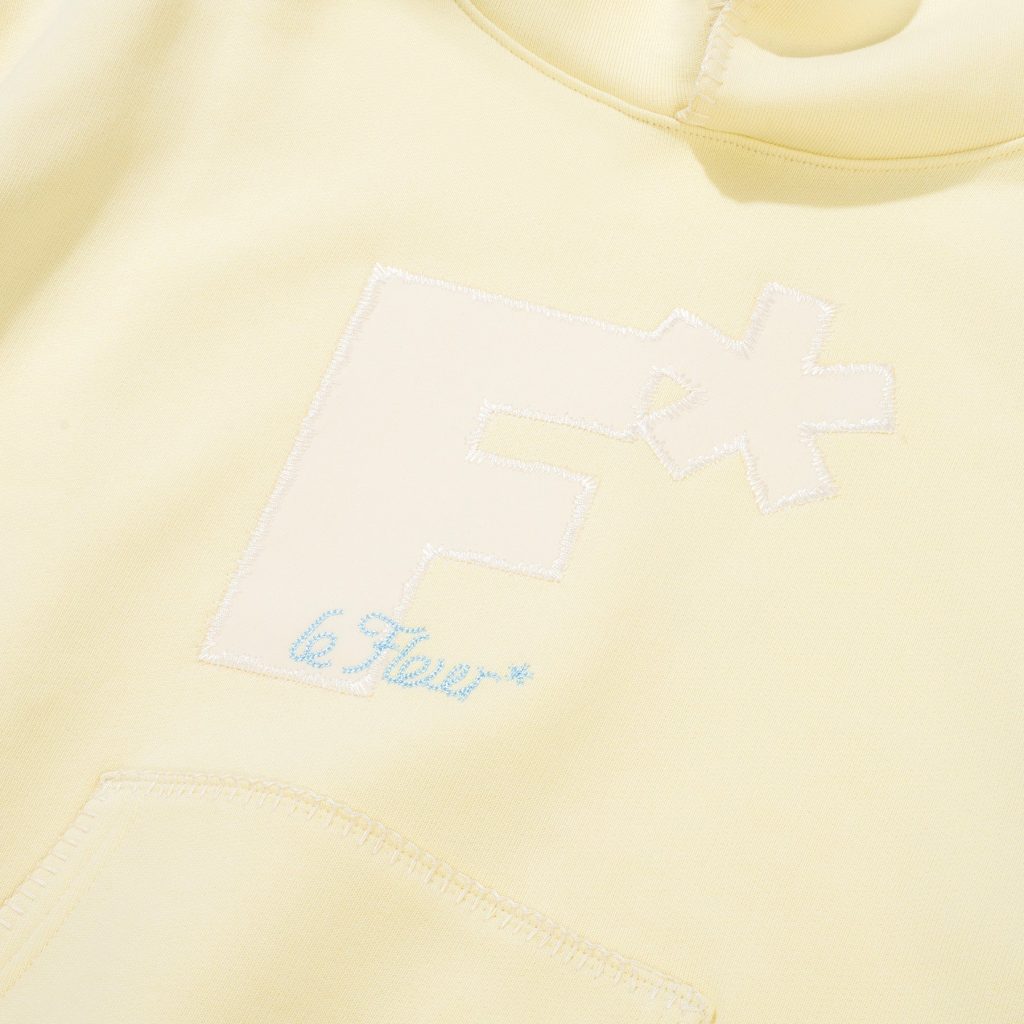 Le Fleur Athletic Hoodie - Cream