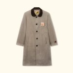 Le Fleur Burlap Overcoat - Brown