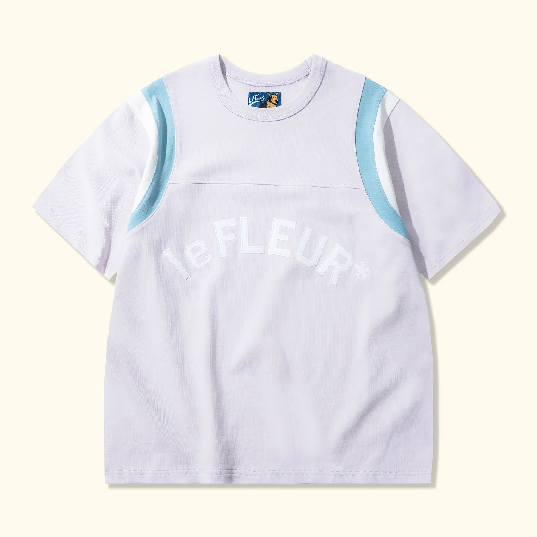IVY-T-SHIRT-LAV-01 Le Fleur Ivy T-Shirt - Lavender