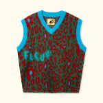 Le Fleur Camo Sweater Vest - Front