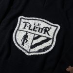 Le Fleur Crest Sweater - Black