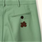 Le Fleur Double Pleated Trousers - Green