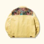 Le Fleur Floral Work Jacket - Gold