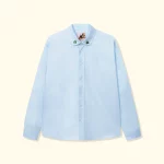 Le Fleur Round Collar Long-Sleeve - Blue