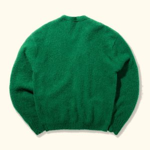 Le Fleur Sequined Cardigan - Green