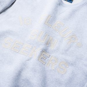 Le Fleur Sunseeker Crewneck Sweatshirt - Grey