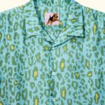 Le Fleur Camo Silk Button-Up